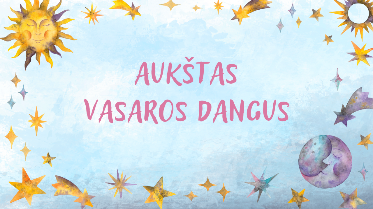 Aukštas vasaros dangus